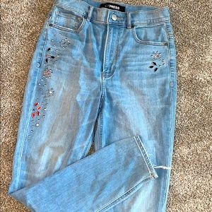 Jeweled express jeans